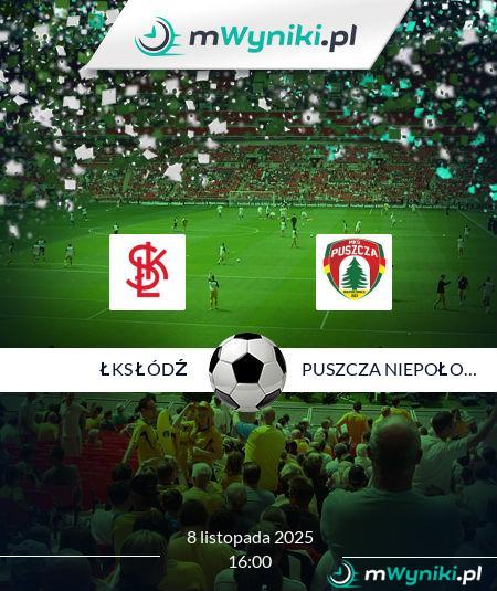 ŁKS Łódź - Puszcza Niepołomice