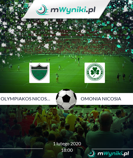 Olympiakos Nicosia - Omonia Nicosia wynik, 01.02.2020
