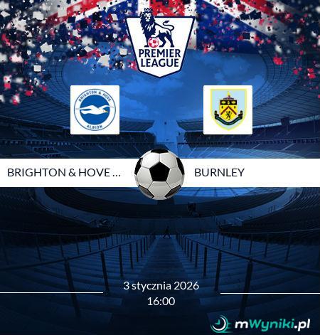 Brighton & Hove Albion - Burnley