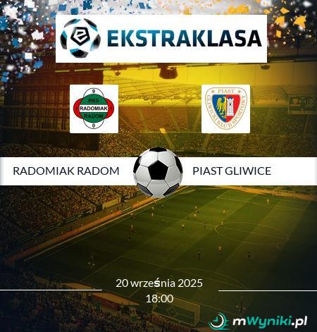 Radomiak Radom - Piast Gliwice