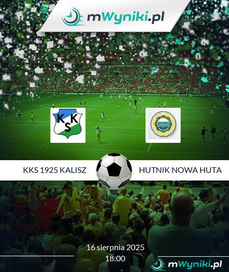 KKS 1925 Kalisz - Hutnik Nowa Huta