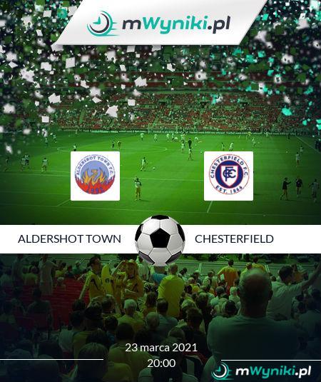 Aldershot Town - Chesterfield