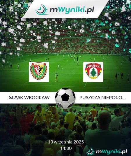 Śląsk Wrocław - Puszcza Niepołomice