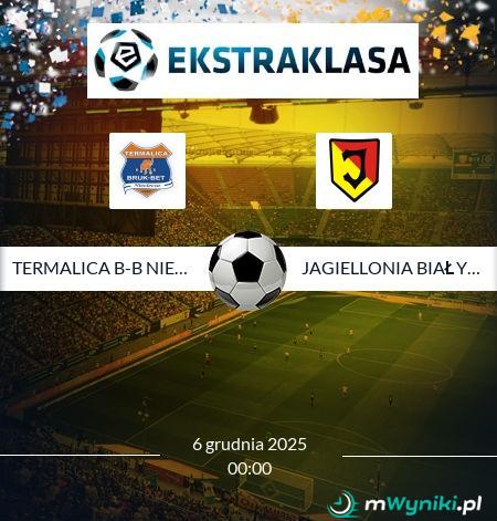 Termalica B-B Nieciecza - Jagiellonia Białystok