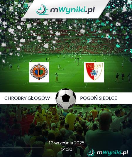Chrobry Głogów - Pogoń Siedlce