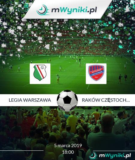 Legia Warszawa - Raków Częstochowa