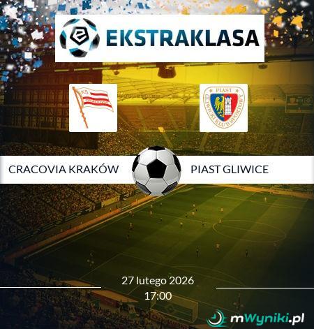 Cracovia Kraków - Piast Gliwice