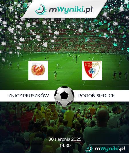 Znicz Pruszków - Pogoń Siedlce