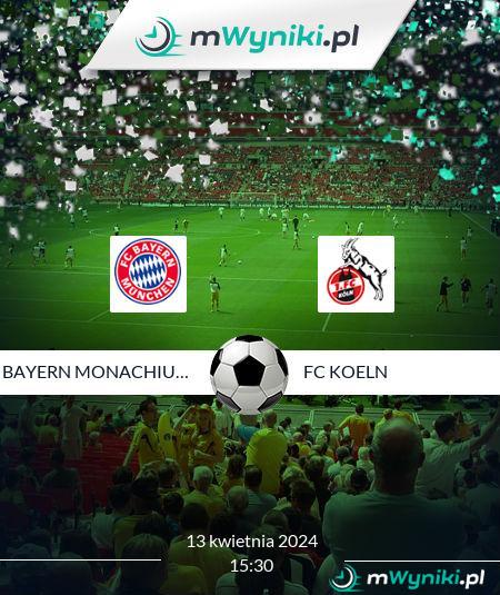 Bayern Monachium - FC Koeln