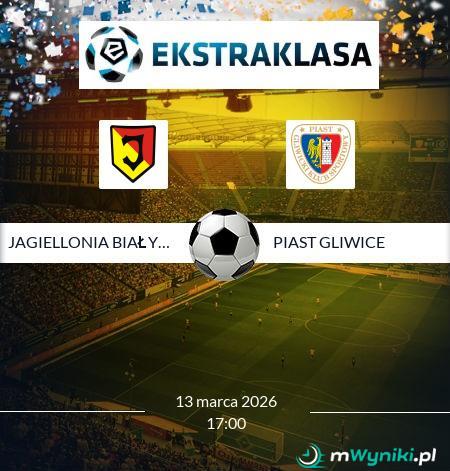 Jagiellonia Białystok - Piast Gliwice