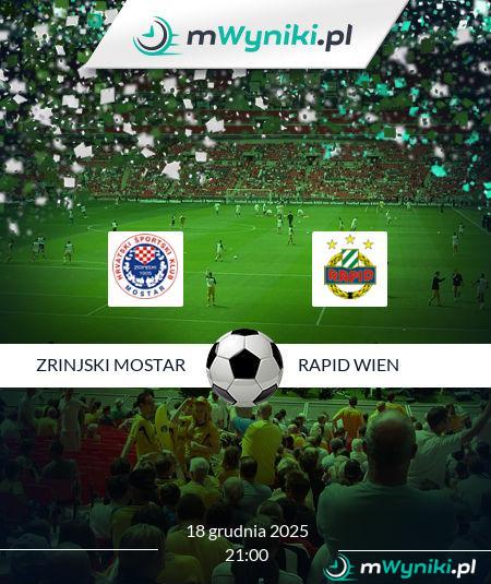 Zrinjski Mostar - Rapid Wien