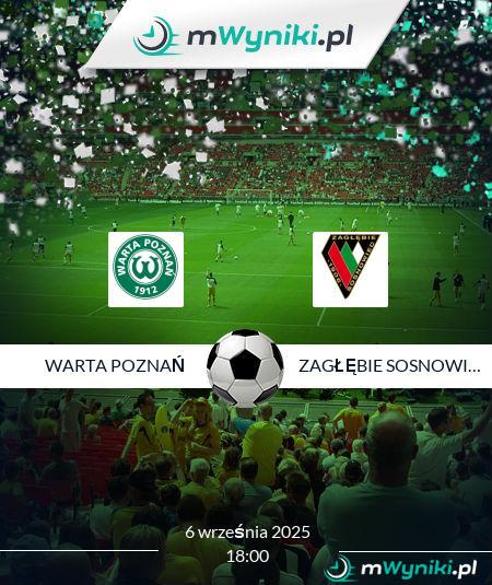 Warta Poznań - Zagłębie Sosnowiec