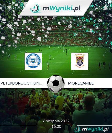 Peterborough United - Morecambe