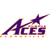 Logo Evansville Purple Aces