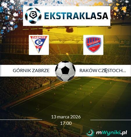Górnik Zabrze - Raków Częstochowa