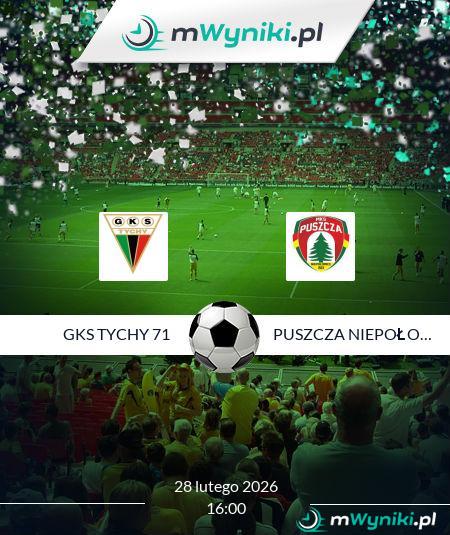 GKS Tychy 71 - Puszcza Niepołomice