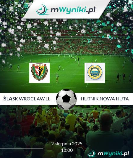 Śląsk Wrocław ll - Hutnik Nowa Huta