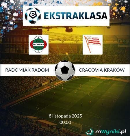 Radomiak Radom - Cracovia Kraków